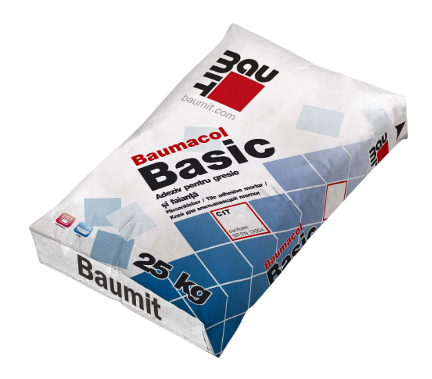 Baumit Baumacol Basic. Flīžu līme. 25kg